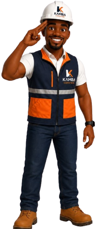 Mascote KAMBA CONSTRÓI